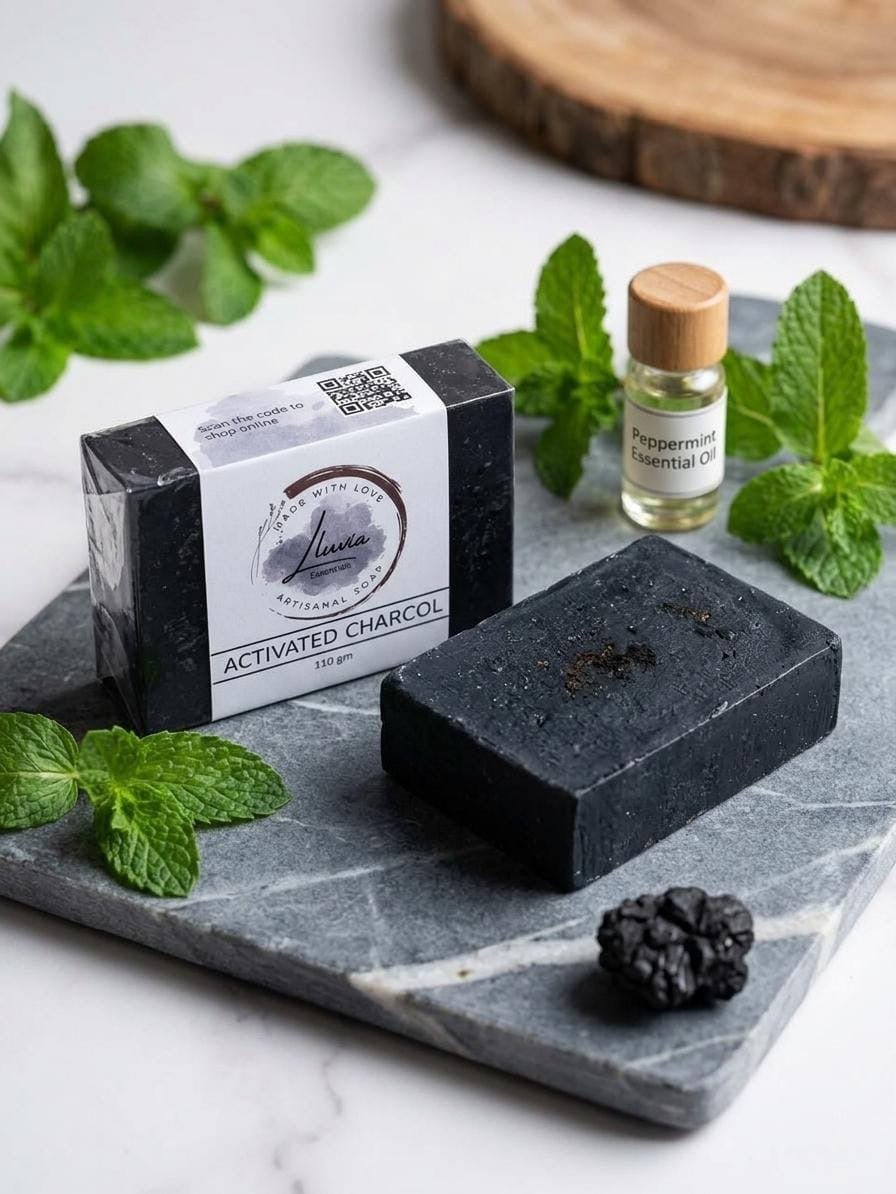 Activated Charcoal Soap - Artisanal Soaps and Salts