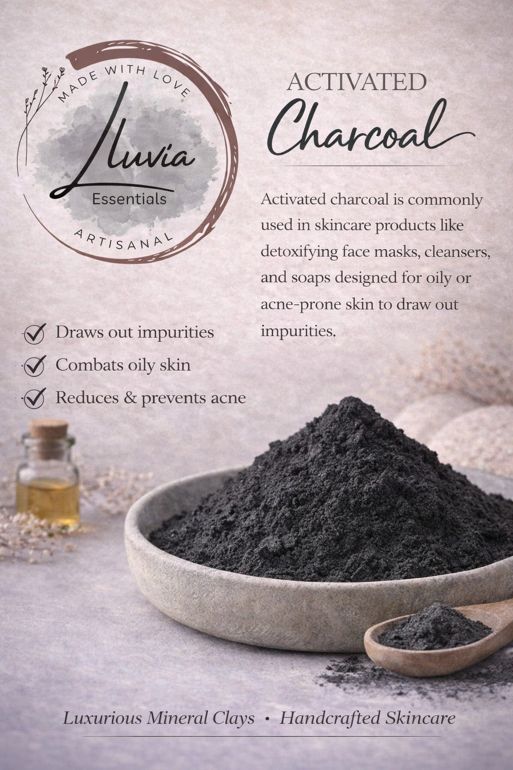 Activated Charcoal Soap - Artisanal Soaps and Salts