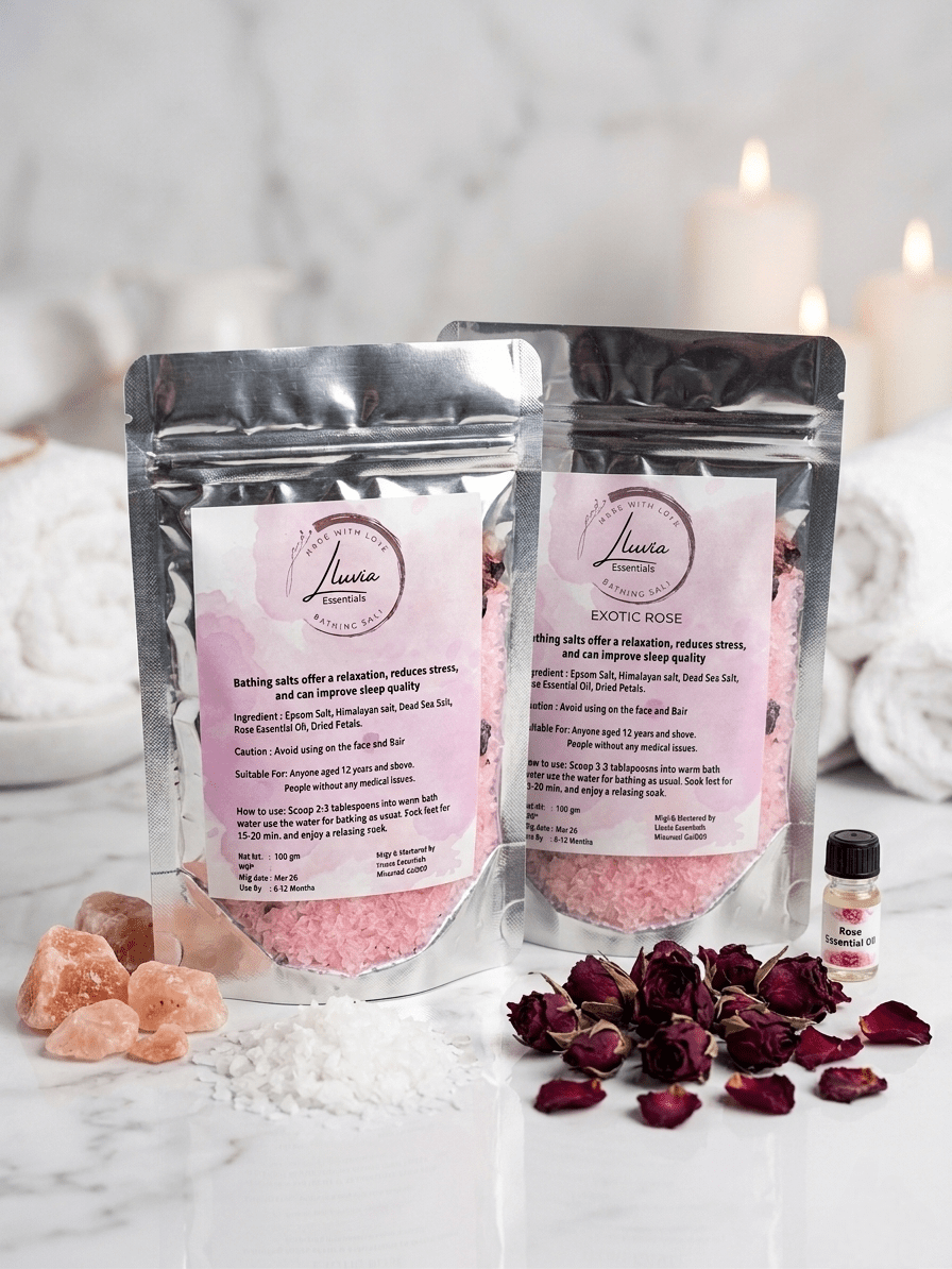 Bathing Salt 100 gm - Artisanal Soaps and Salts