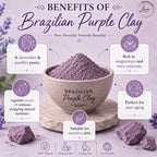 Face Pack - Brazilian Purple Clay - Skin care masks