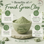 Face Pack - French Green Clay - Skin care masks