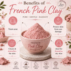 Face Pack - French Pink Clay - Skin care masks