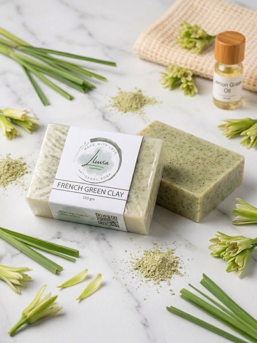 French Green Clay Soap - 
