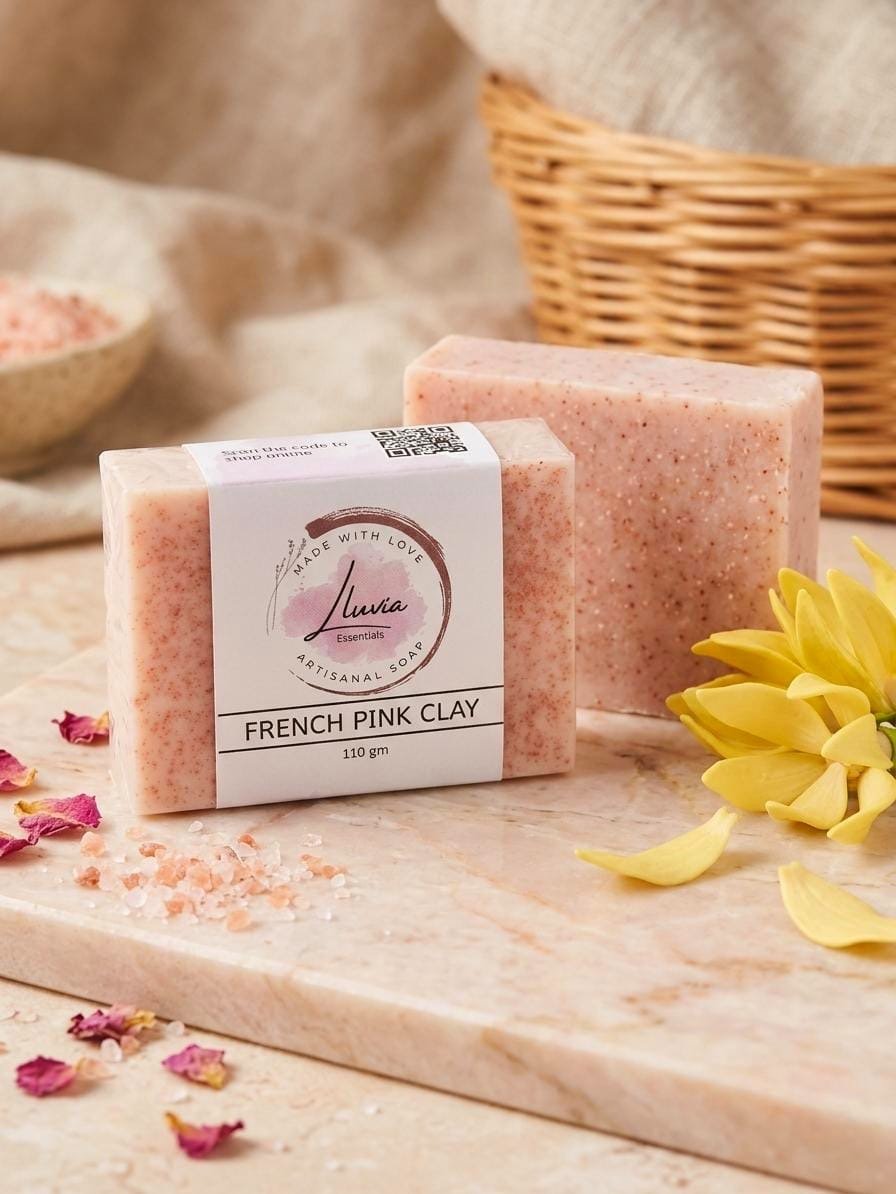 French Pink Clay Soap - 