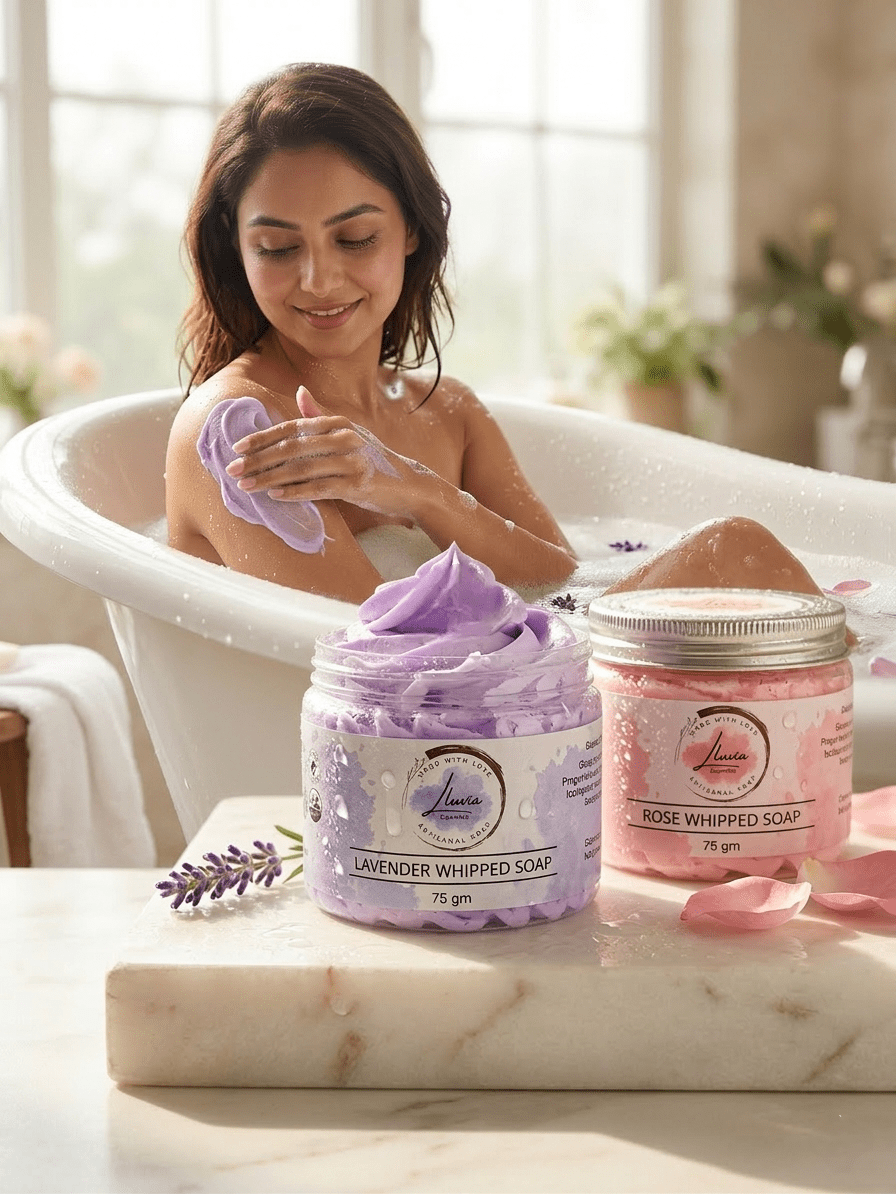 Lavender Whipped Soap - Artisanal Soaps and Salts