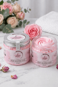 Rose Whipped Soap - Artisanal Soaps and Salts